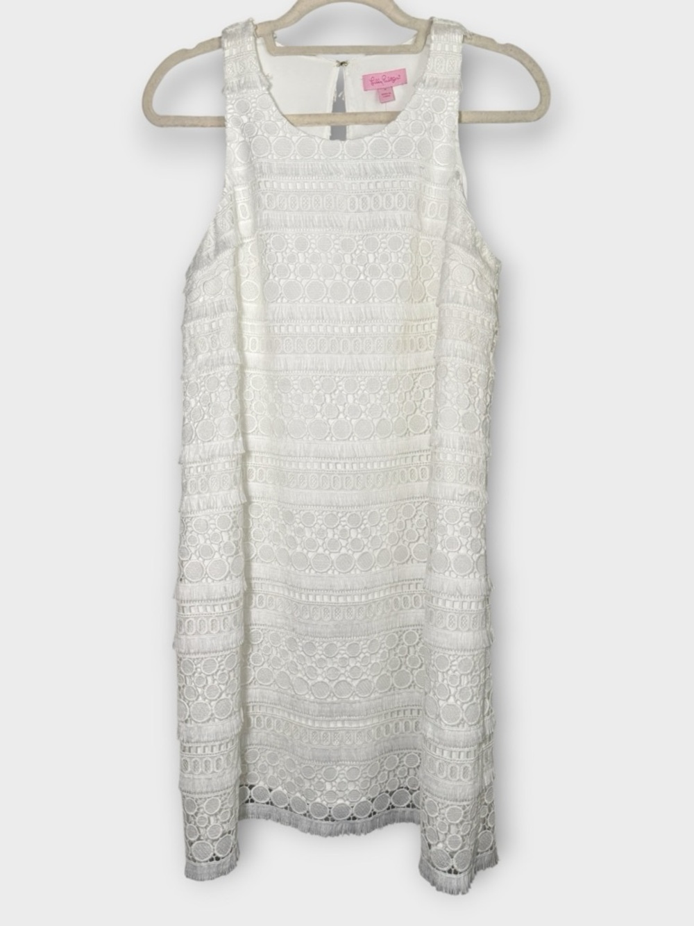 NWT Lilly Pulitzer White
Annette Shift Lace Dress | Size 8